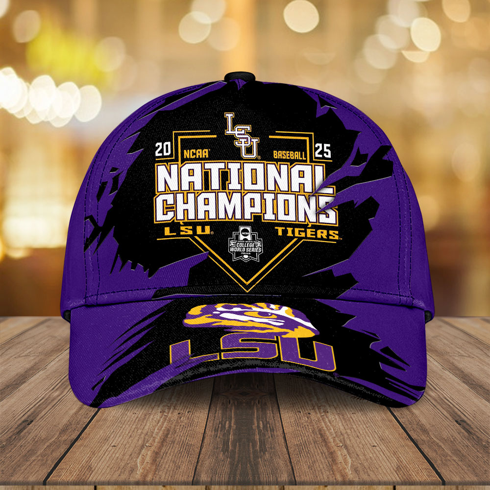 Goalzenith LSU Tigers NCAA Baseball Classic Cap For Fan