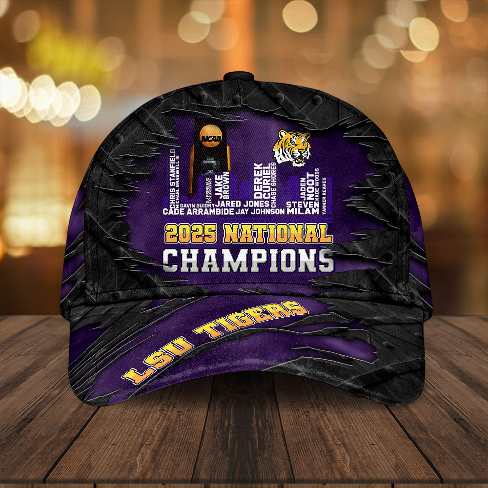 Goalzenith LSU Tigers NCAA Baseball Classic Cap For Fan