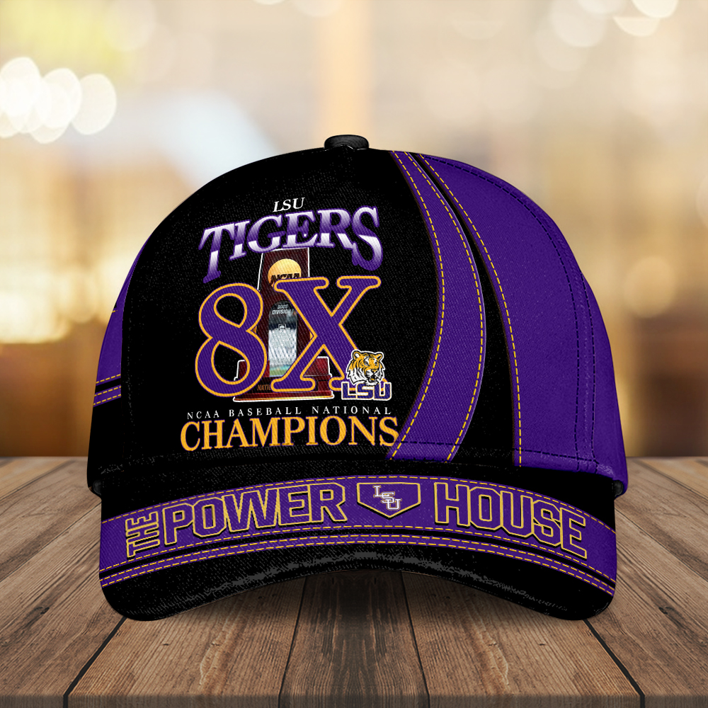 Goalzenith LSU Tigers NCAA Baseball Classic Cap For Fan