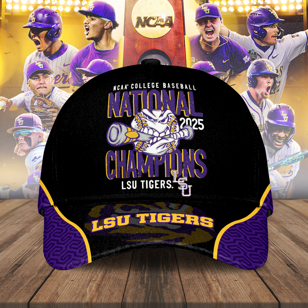 Goalzenith LSU Tigers NCAA Baseball Classic Cap For Fan