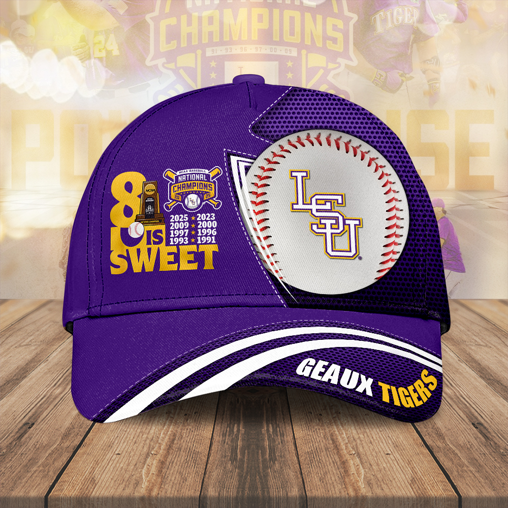 Goalzenith LSU Tigers NCAA Baseball Classic Cap For Fan