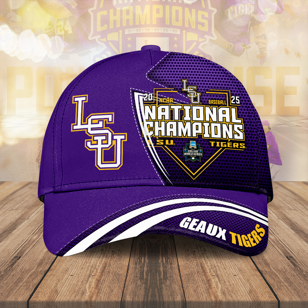 Goalzenith LSU Tigers NCAA Baseball Classic Cap For Fan