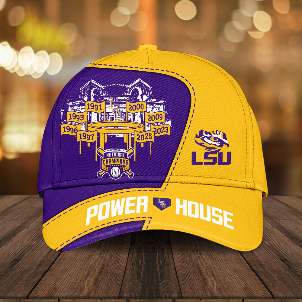 Goalzenith LSU Tigers NCAA Baseball Classic Cap For Fan