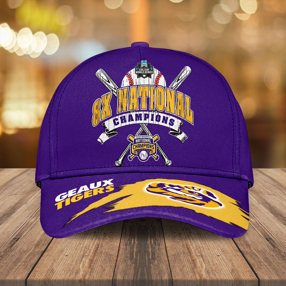 Goalzenith LSU Tigers NCAA Baseball Classic Cap For Fan