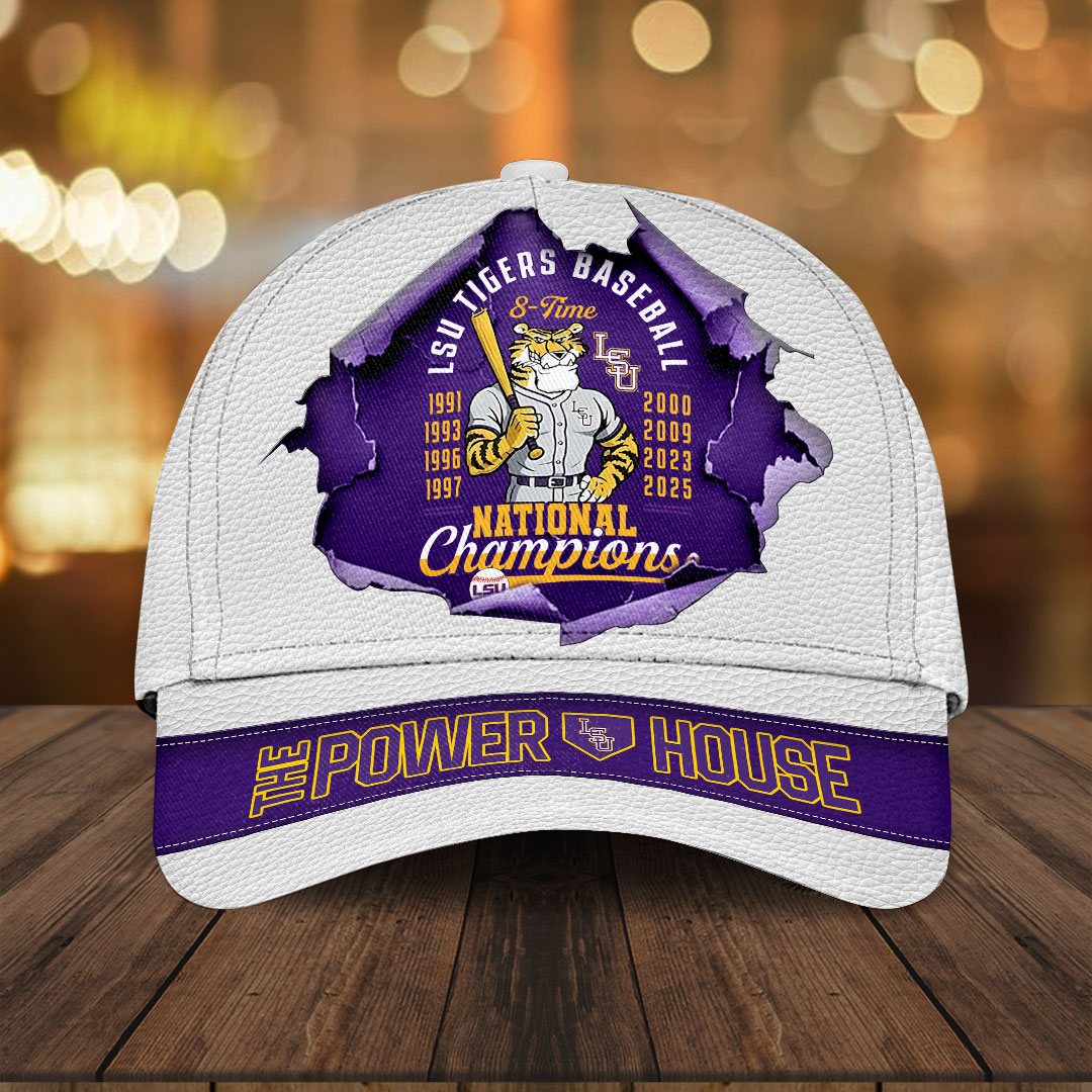 Goalzenith LSU Tigers NCAA Baseball Classic Cap For Fan