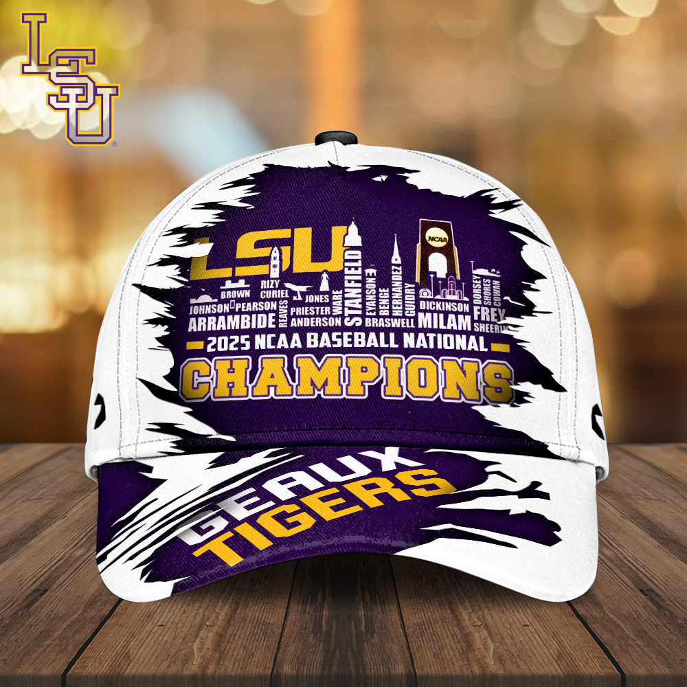 Goalzenith LSU Tigers NCAA Baseball Classic Cap For Fan