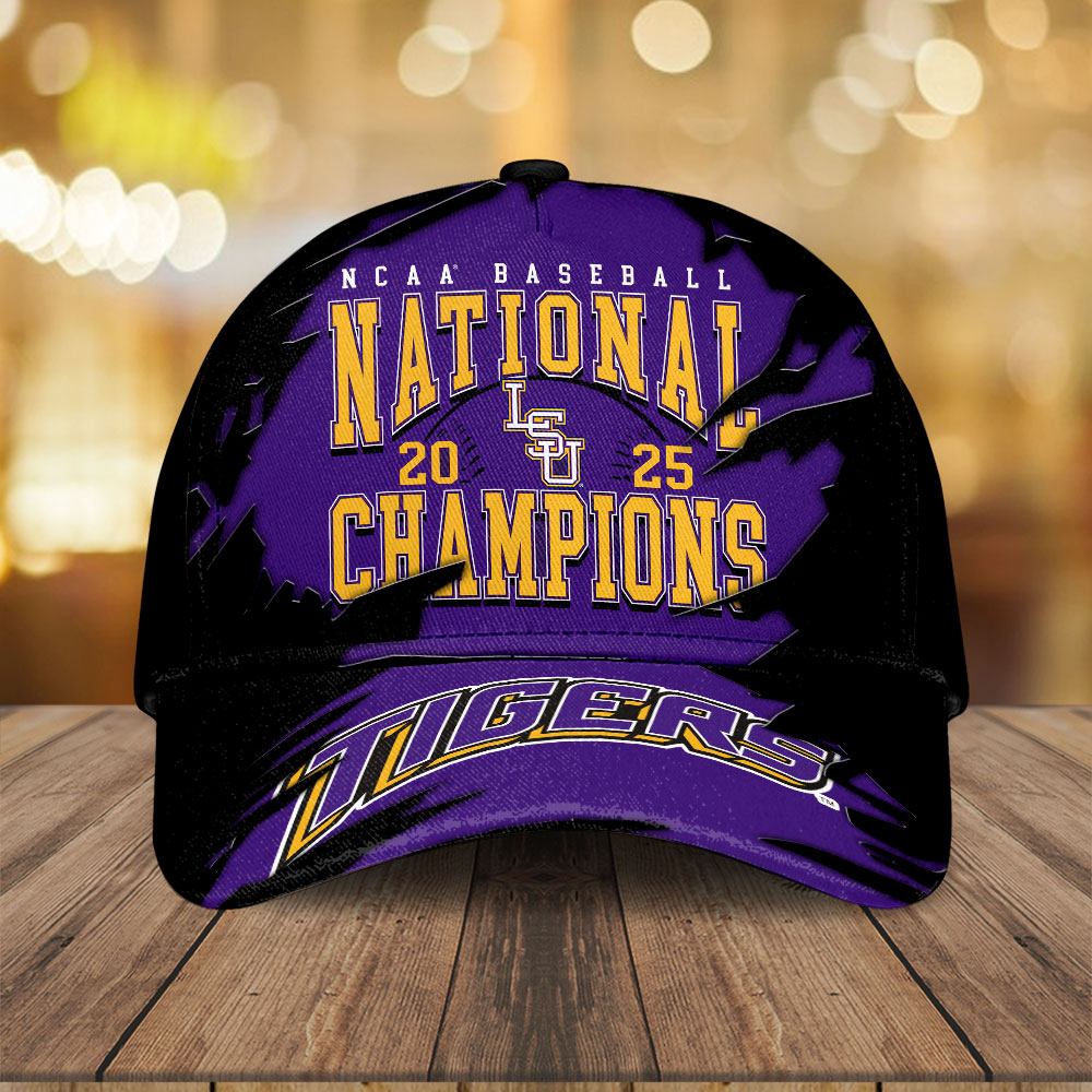 Goalzenith LSU Tigers NCAA Baseball Classic Cap For Fan