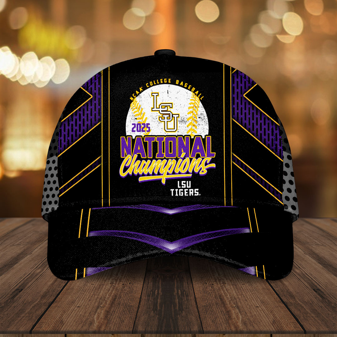 Goalzenith LSU Tigers NCAA Baseball Classic Cap For Fan