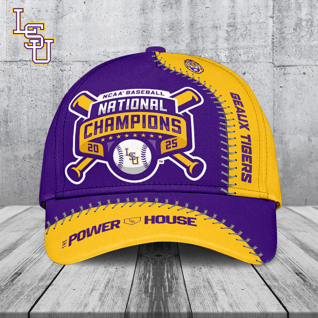 Goalzenith LSU Tigers NCAA Baseball Classic Cap For Fan