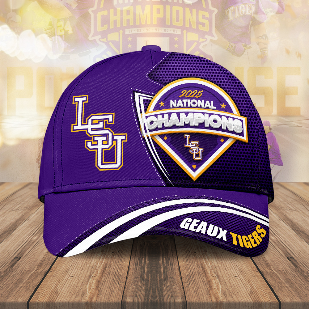 Goalzenith LSU Tigers NCAA Baseball Classic Cap For Fan