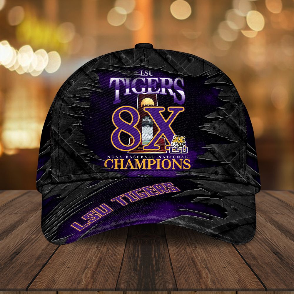 Goalzenith LSU Tigers NCAA Baseball Classic Cap For Fan