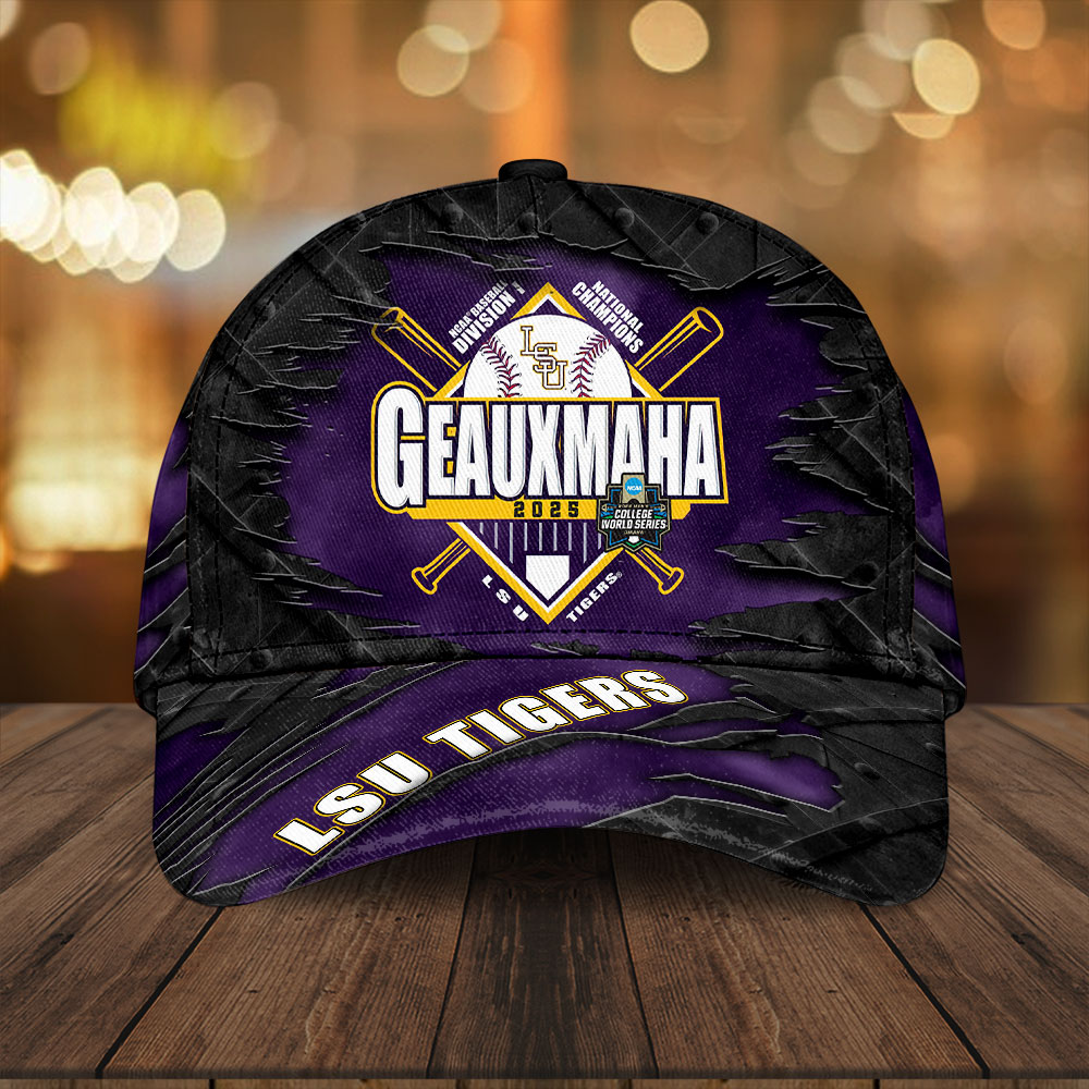 Goalzenith LSU Tigers NCAA Baseball Classic Cap For Fan