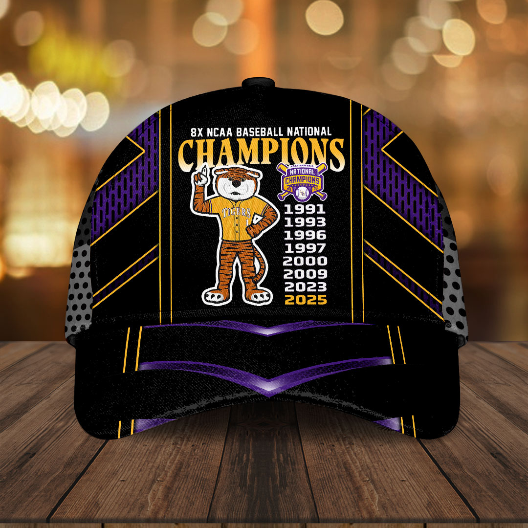 Goalzenith LSU Tigers NCAA Baseball Classic Cap For Fan