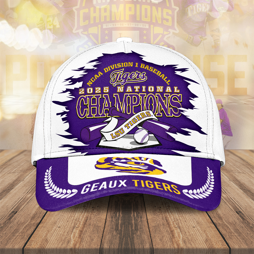 Goalzenith LSU Tigers NCAA Baseball Classic Cap For Fan
