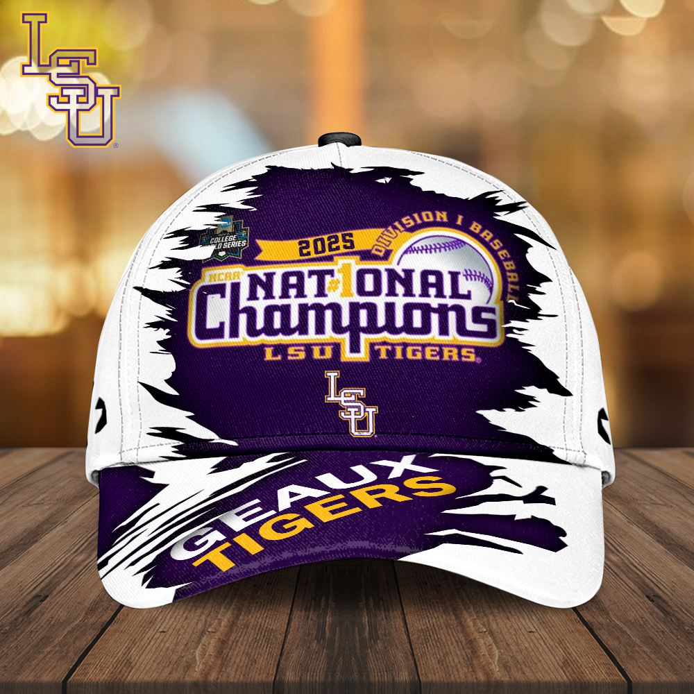 Goalzenith LSU Tigers NCAA Baseball Classic Cap For Fan