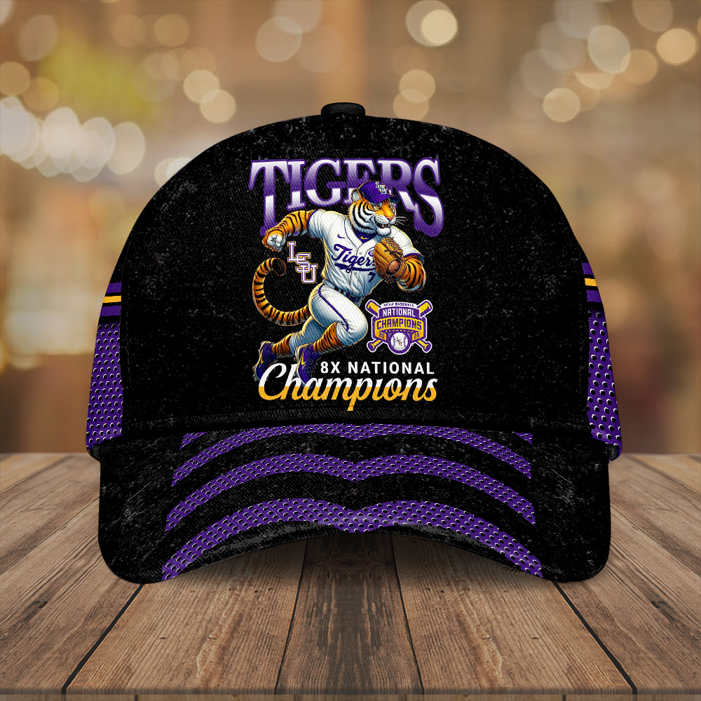 Goalzenith LSU Tigers NCAA Baseball Classic Cap For Fan