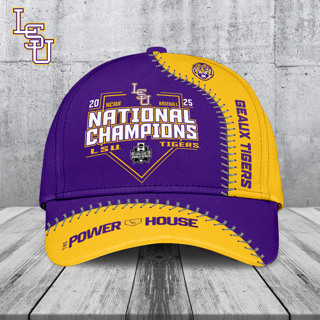Goalzenith LSU Tigers NCAA Baseball Classic Cap For Fan