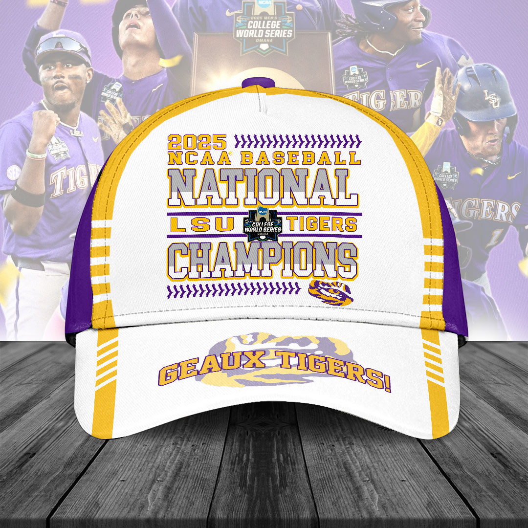 Goalzenith LSU Tigers NCAA Baseball Classic Cap For Fan