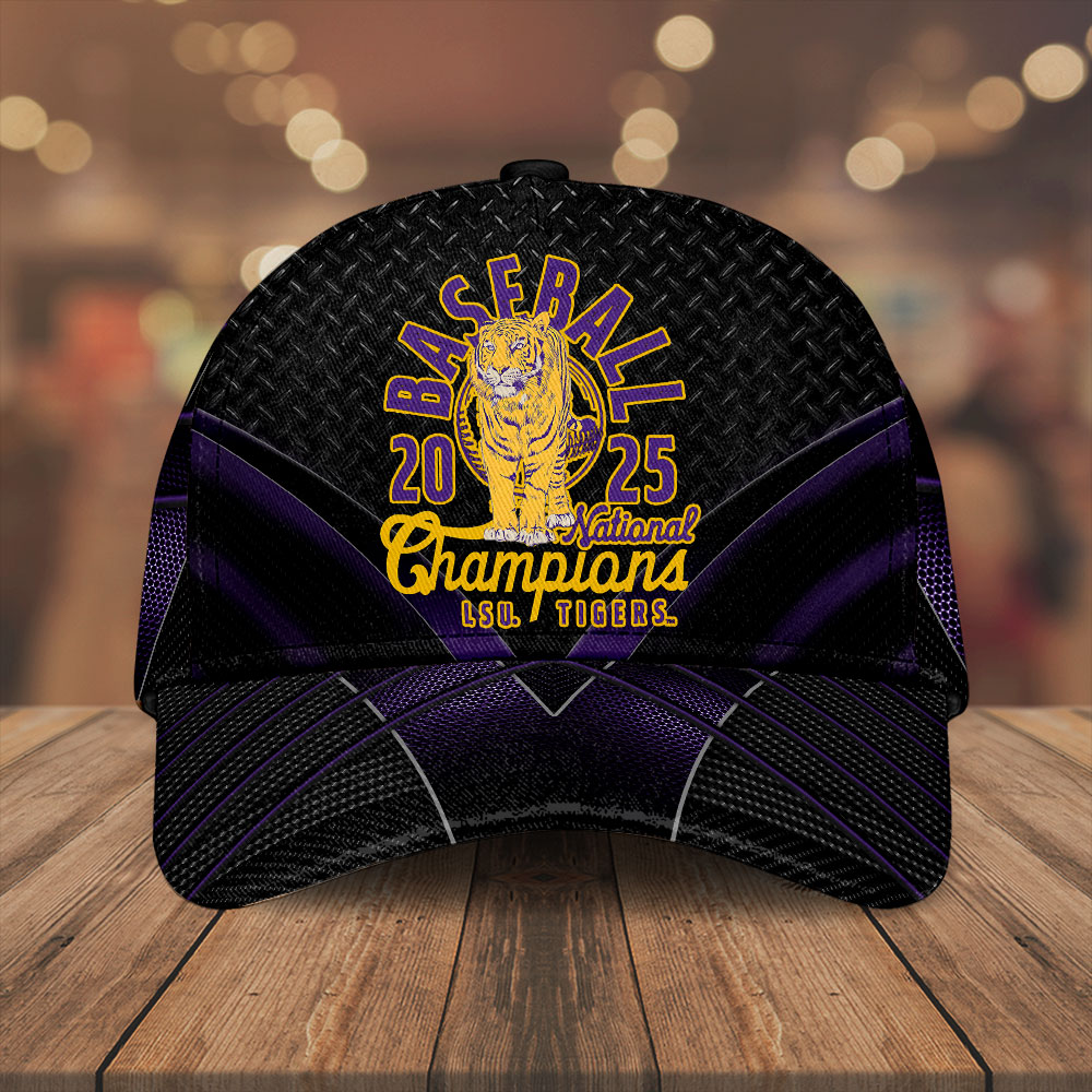Goalzenith LSU Tigers NCAA Baseball Classic Cap For Fan
