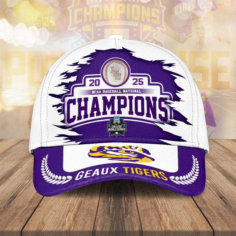 Goalzenith LSU Tigers NCAA Baseball Classic Cap For Fan