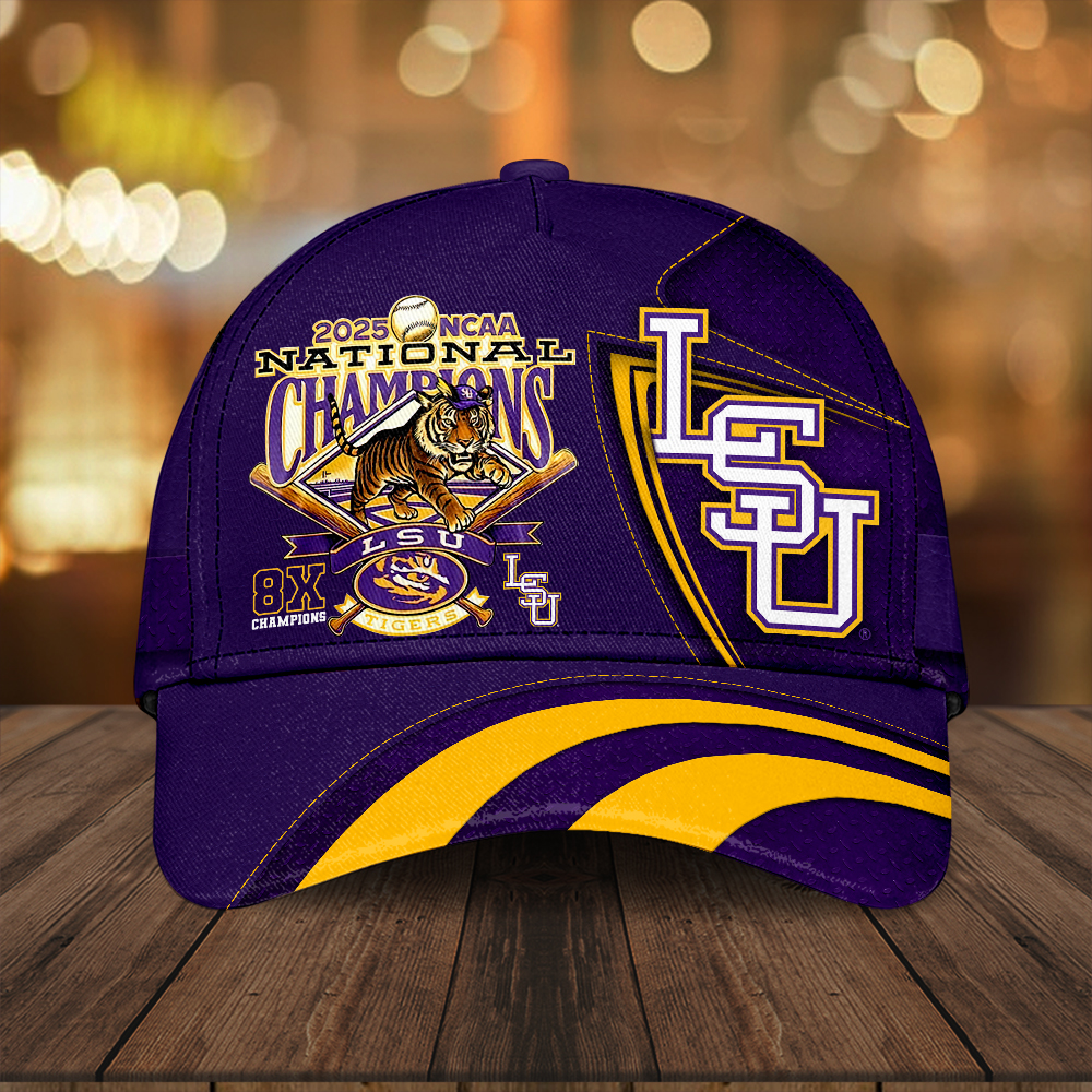 Goalzenith LSU Tigers NCAA Baseball Classic Cap For Fan