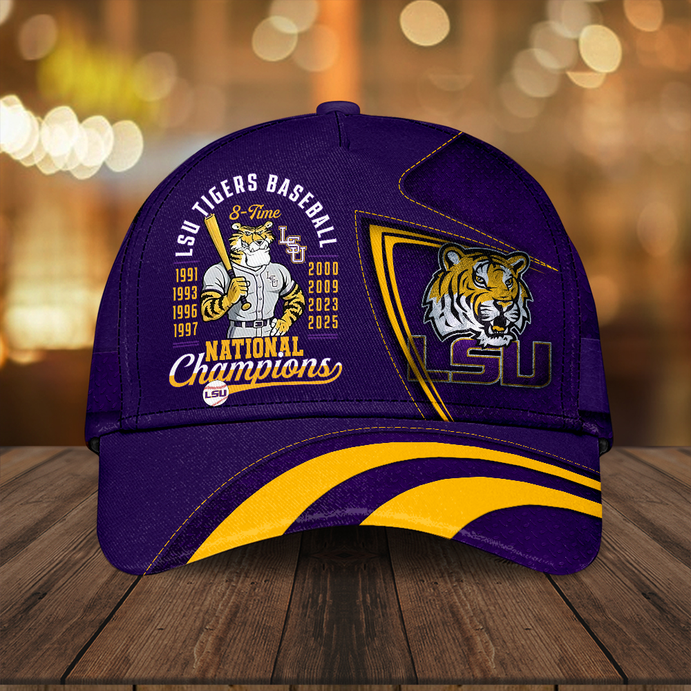 Goalzenith LSU Tigers NCAA Baseball Classic Cap For Fan