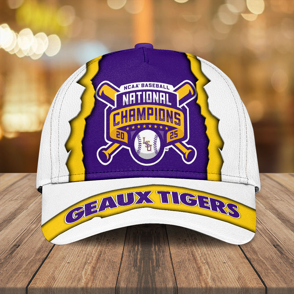 Goalzenith LSU Tigers NCAA Baseball Classic Cap For Fan