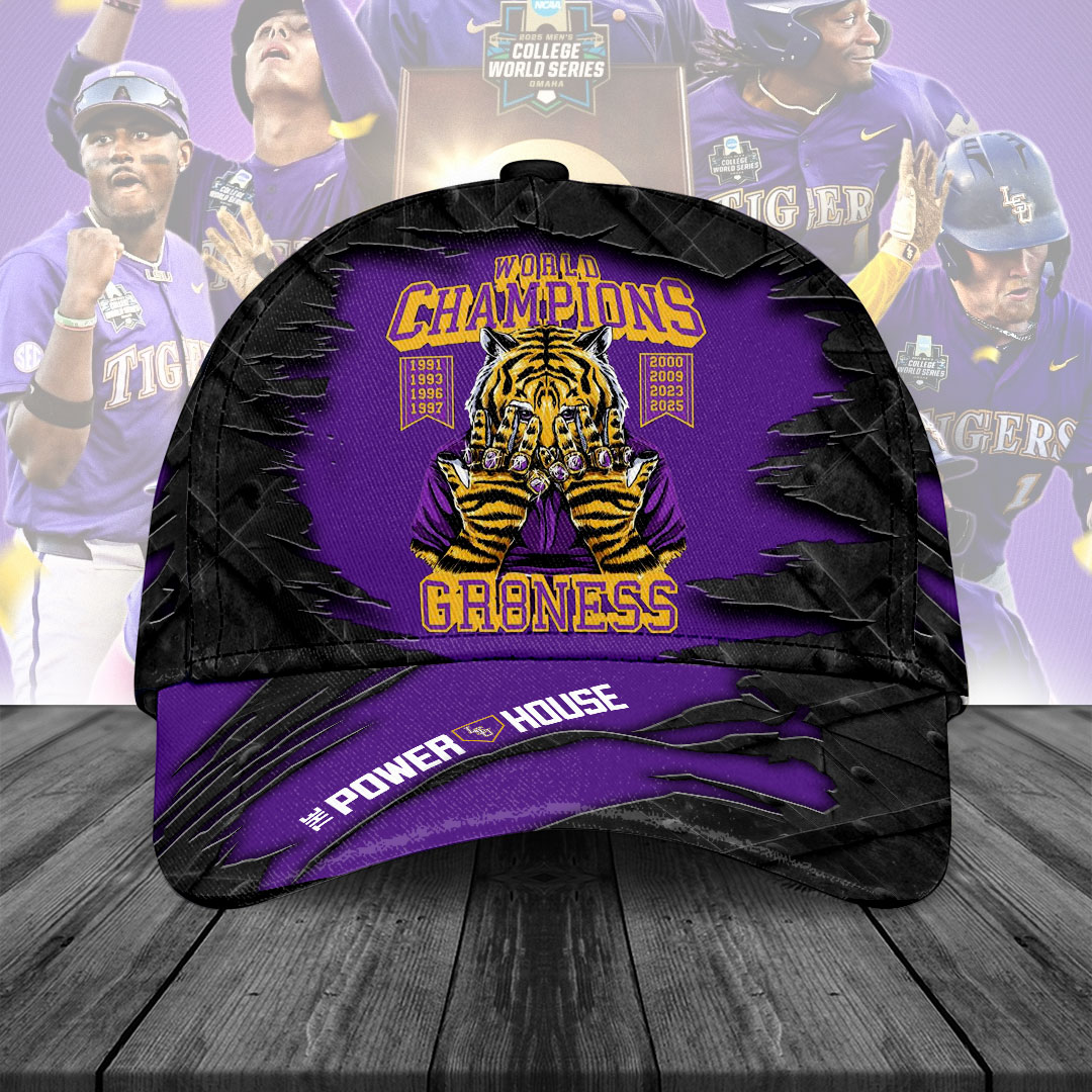 Goalzenith LSU Tigers NCAA Baseball Classic Cap For Fan