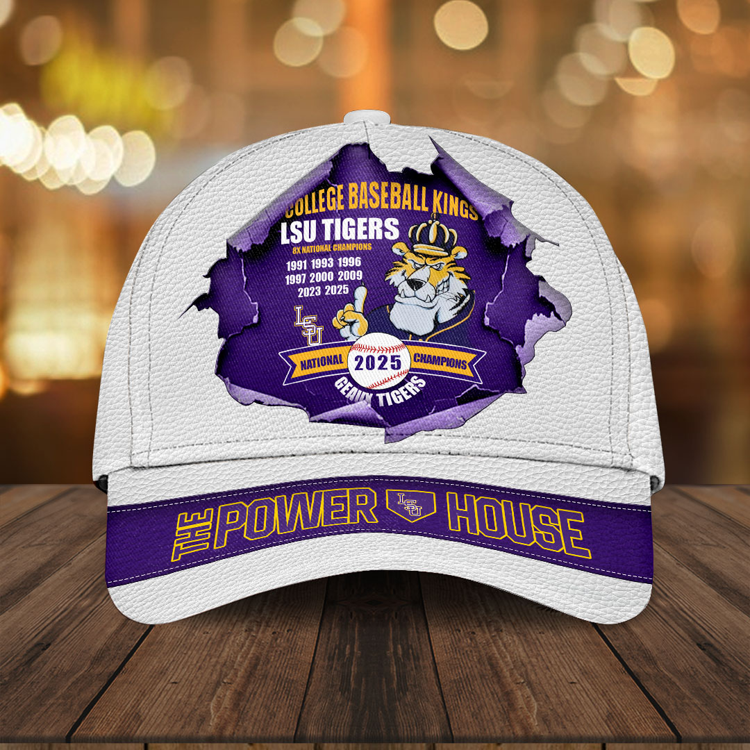 Goalzenith LSU Tigers NCAA Baseball Classic Cap For Fan