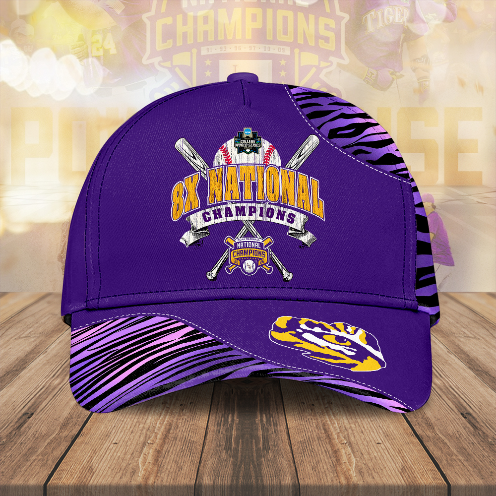 Goalzenith LSU Tigers NCAA Baseball Classic Cap For Fan