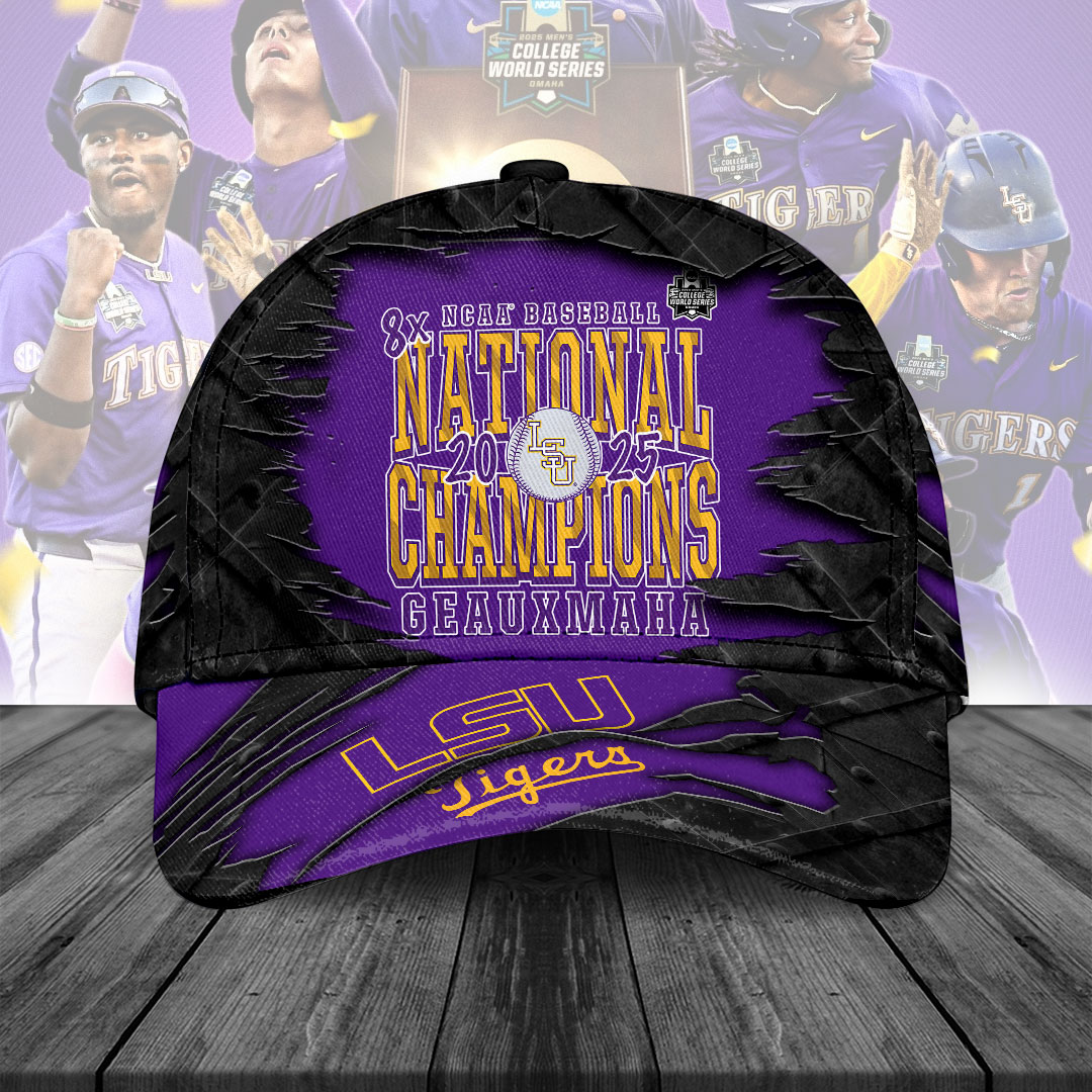 Goalzenith LSU Tigers NCAA Baseball Classic Cap For Fan