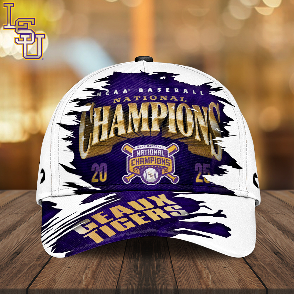 Goalzenith LSU Tigers NCAA Baseball Classic Cap For Fan