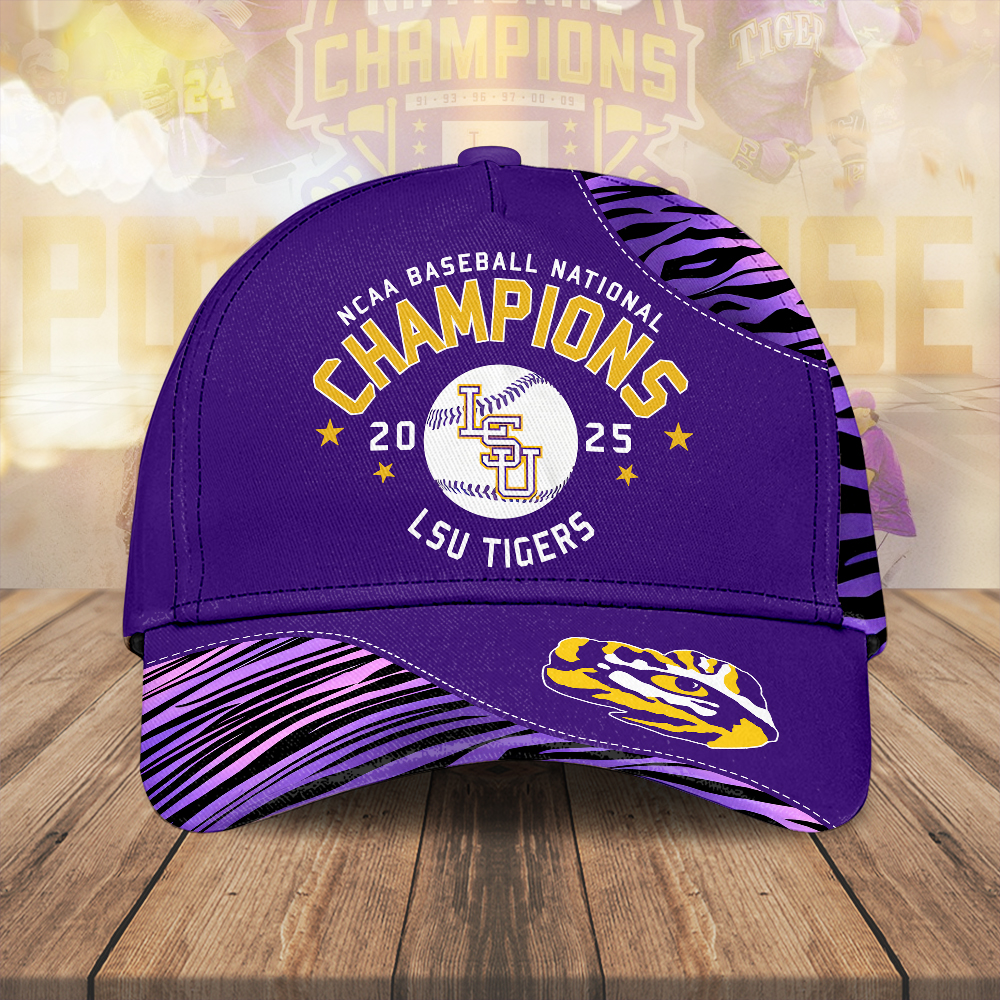 Goalzenith LSU Tigers NCAA Baseball Classic Cap For Fan