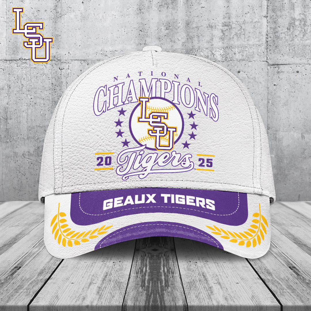Goalzenith LSU Tigers NCAA Baseball Classic Cap For Fan