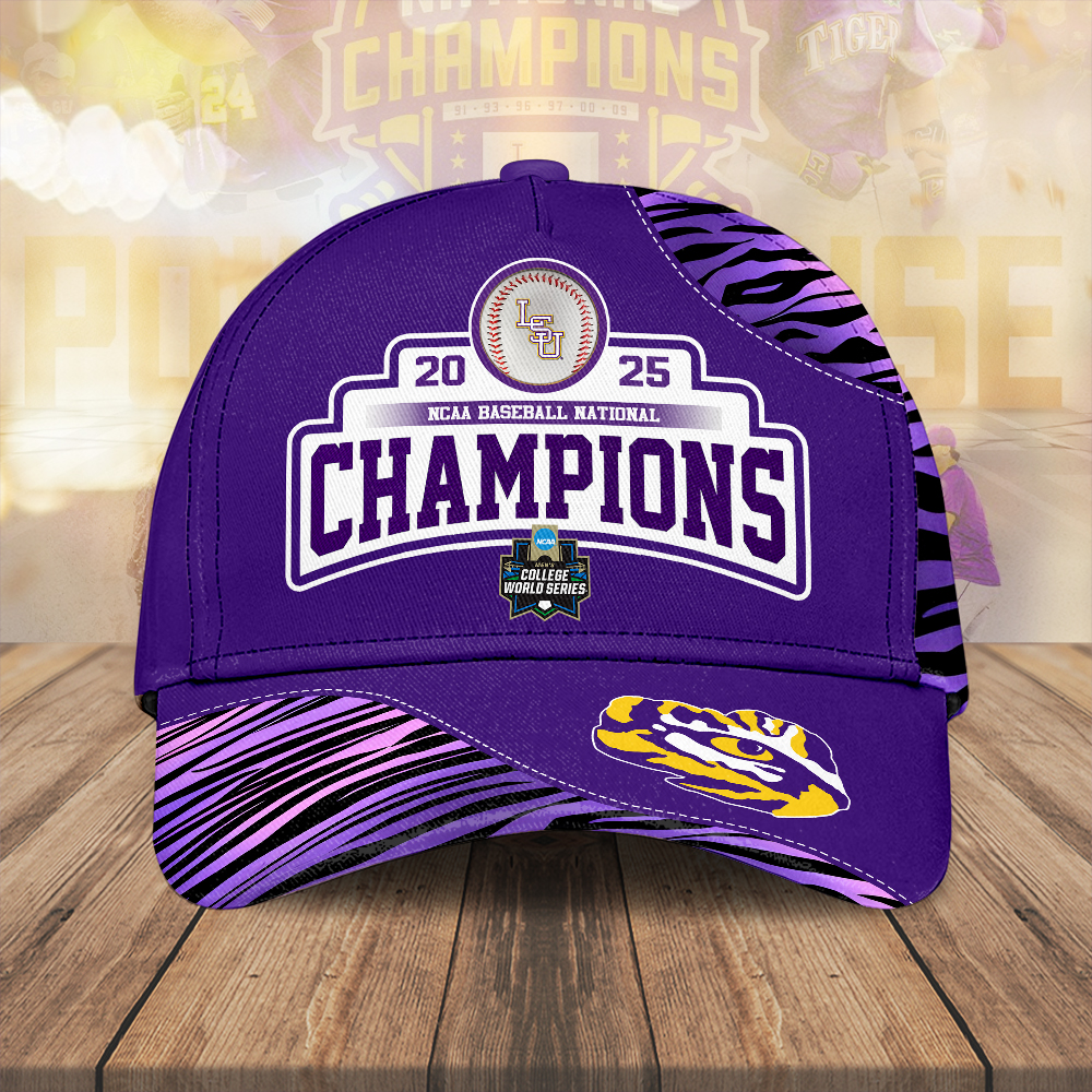 Goalzenith LSU Tigers NCAA Baseball Classic Cap For Fan