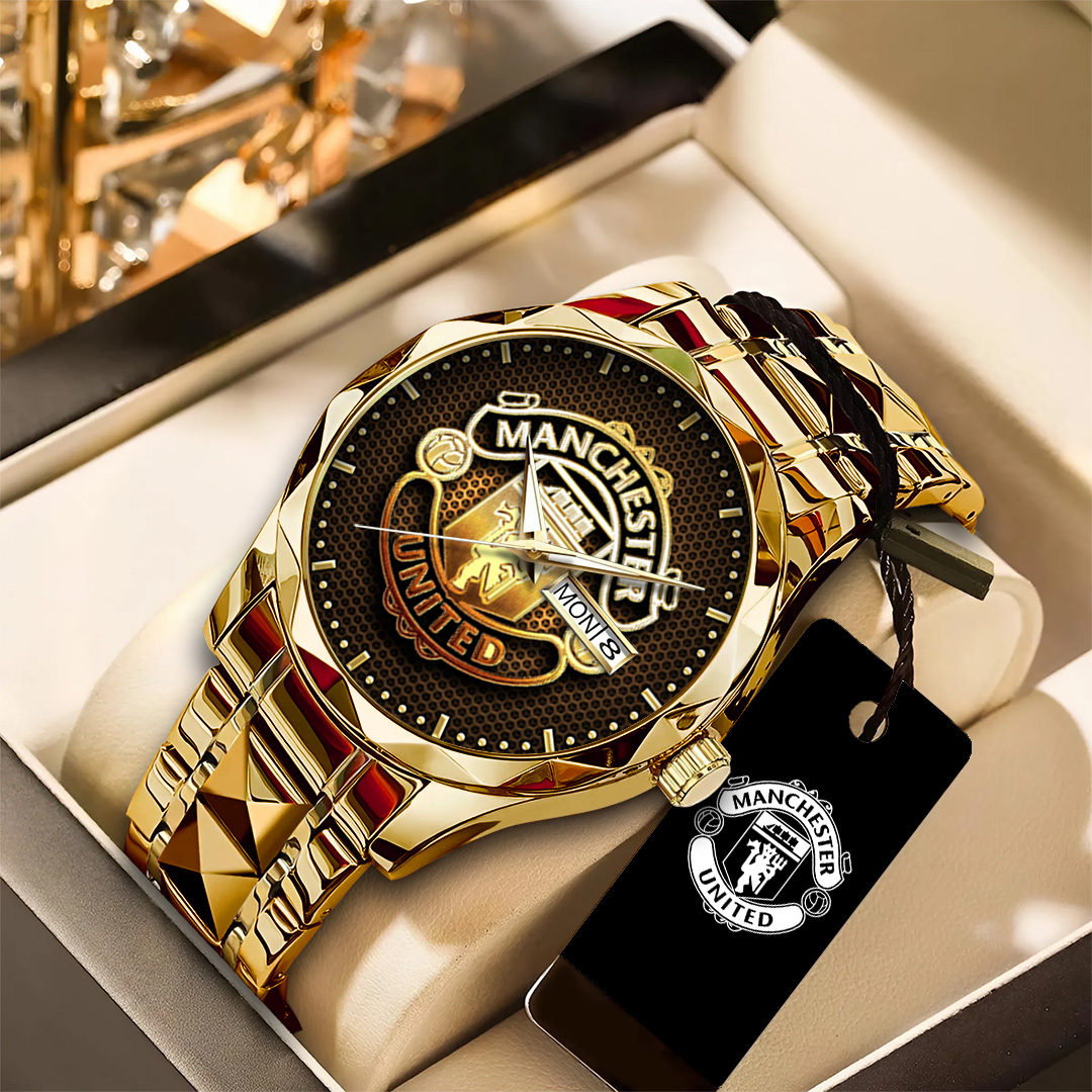 Goalzenith Manchester United EPL Alloy Luxury Quartz Watch For Fan
