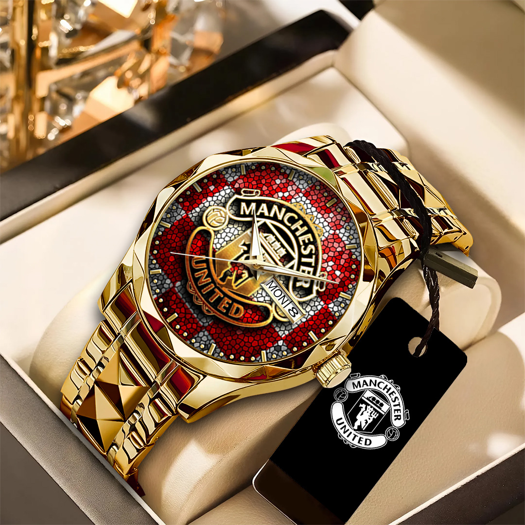 Goalzenith Manchester United EPL Alloy Luxury Quartz Watch For Fan