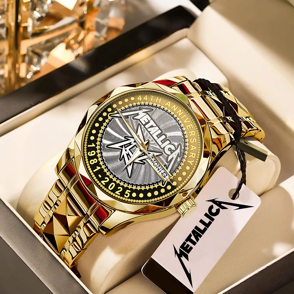 Goalzenith MET Band Music Alloy Luxury Quartz Watch For Fan