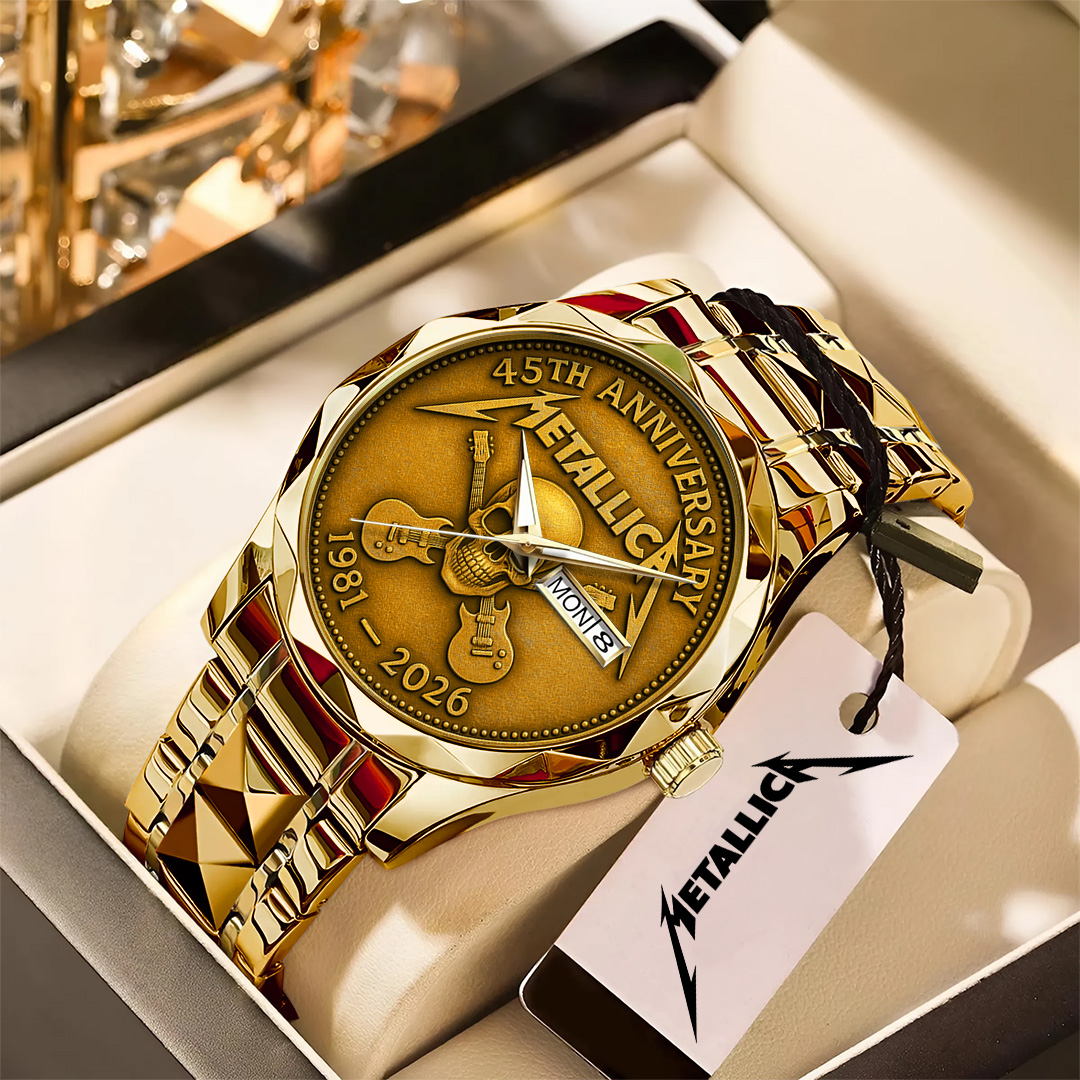 Goalzenith MET Band Music Alloy Luxury Quartz Watch For Fan
