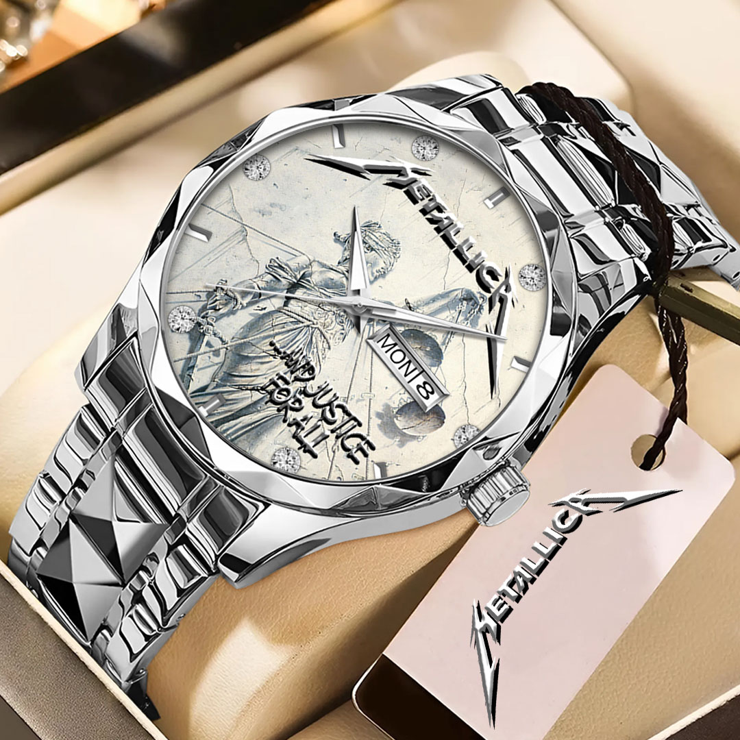 Goalzenith MET Band Music Alloy Luxury Quartz Watch For Fan