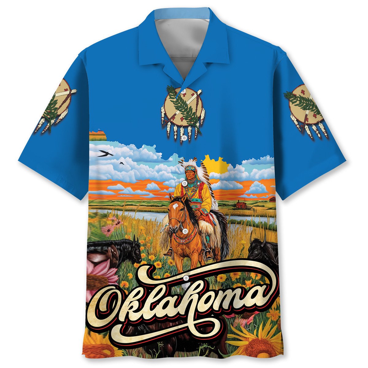 Goalzenith Native Oklahoma State Hawaiian Shirt For Fan