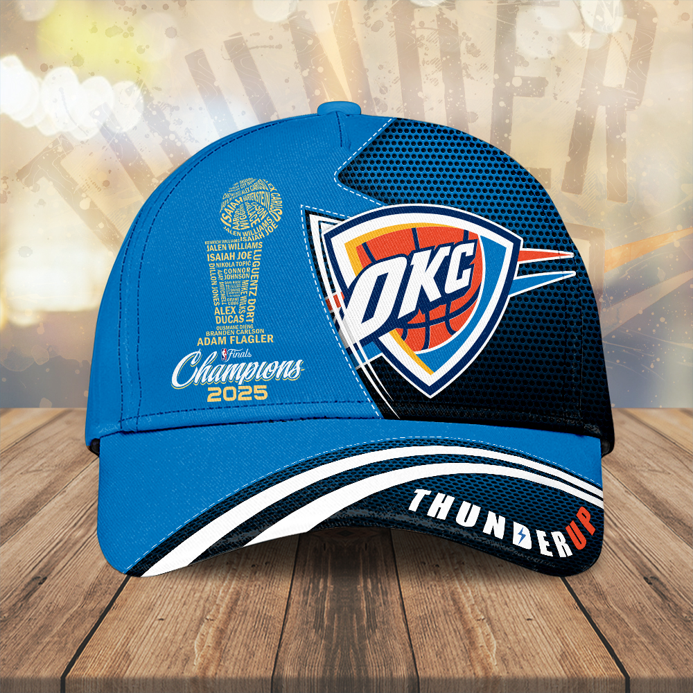 Goalzenith Oklahoma City Thunder NBA Classic Cap For Fan
