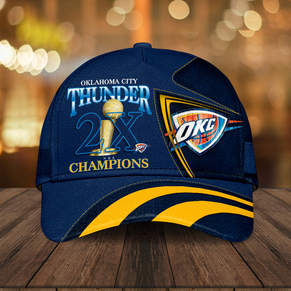 Goalzenith Oklahoma City Thunder NBA Classic Cap For Fan