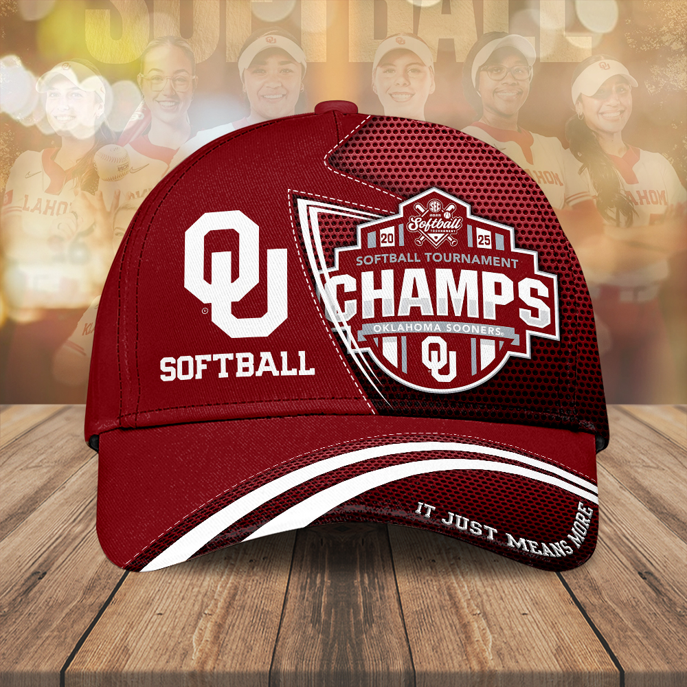 Goalzenith Oklahoma Sooners Women's Softball NCAA Classic Cap For Fan