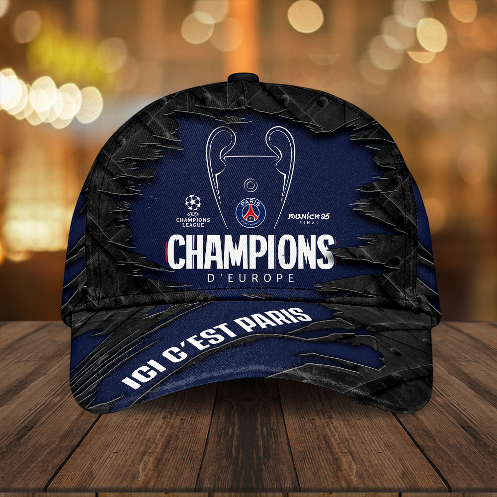 Goalzenith Paris Saint-Germain Premiere Ligue Classic Cap For Fan