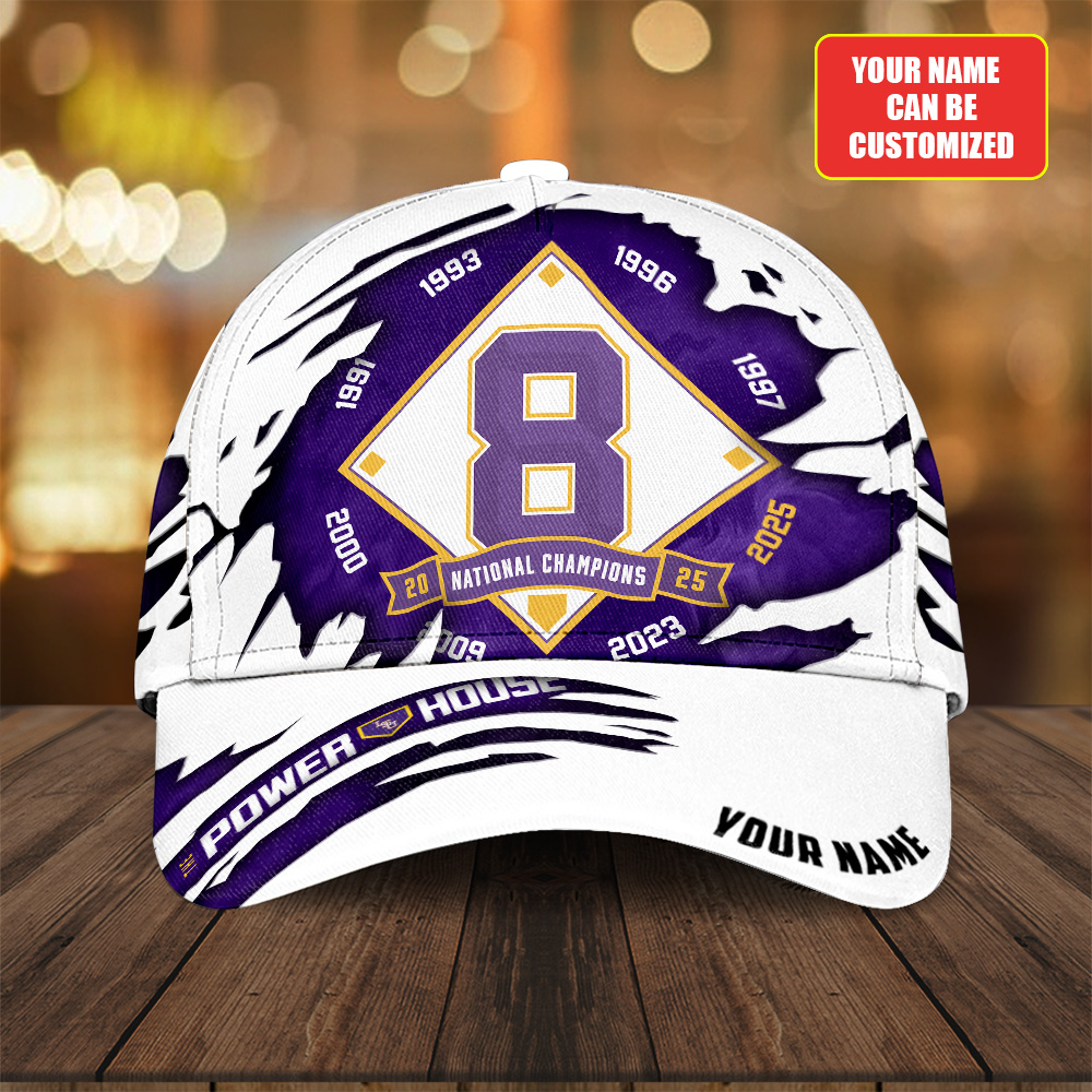 Goalzenith Personalized LSU Tigers NCAA Baseball Classic Cap For Fan
