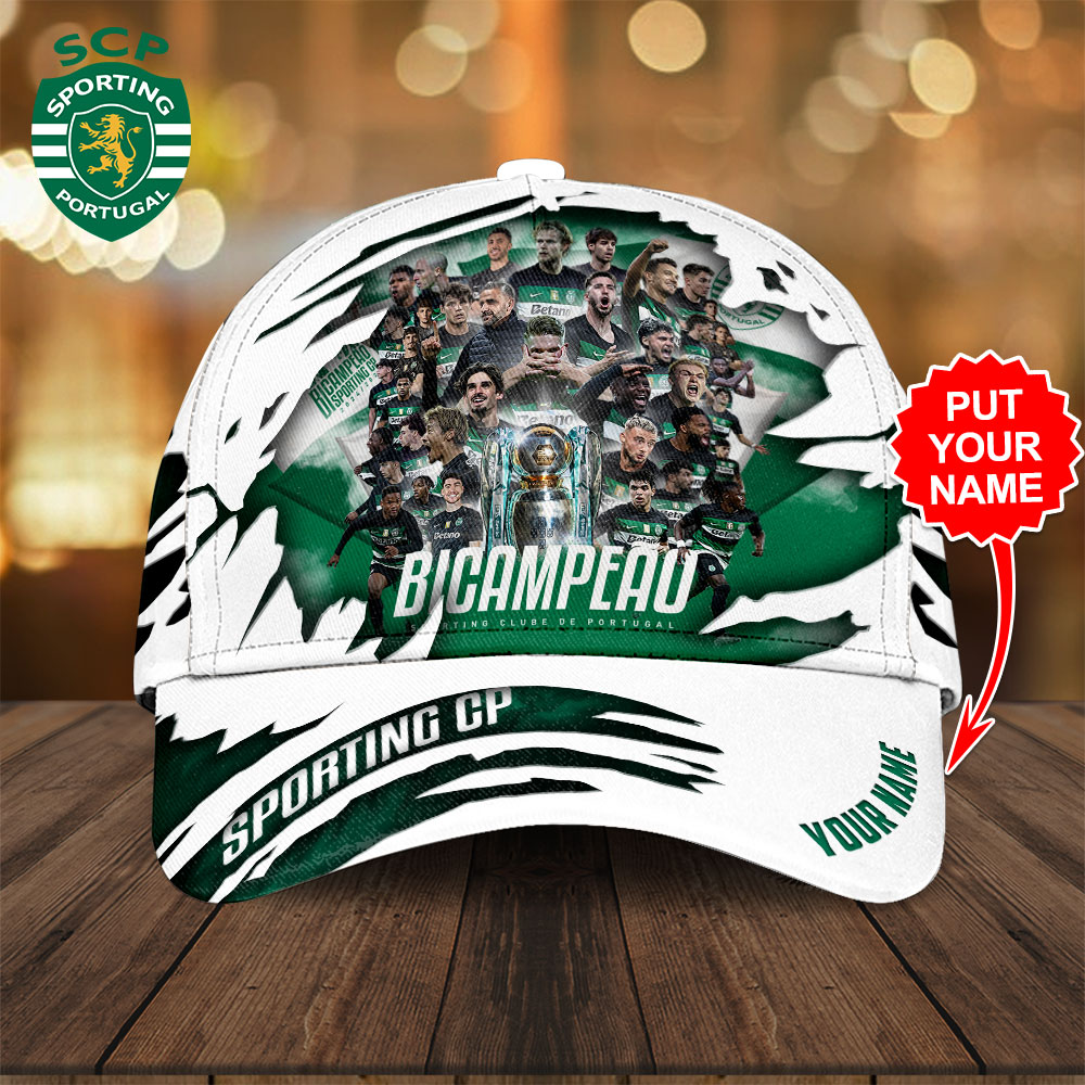 Goalzenith Personalized Sporting CP Primeira Liga Classic Cap For Fan