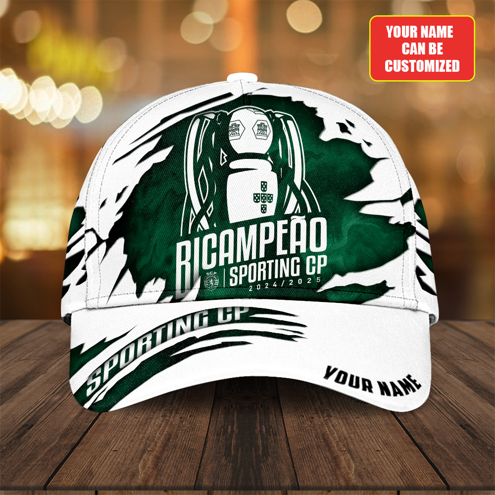 Goalzenith Personalized Sporting CP Primeira Liga Classic Cap For Fan
