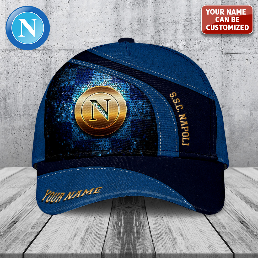 Goalzenith Personalized S.S.C. Napoli Serie A Classic Cap For Fan