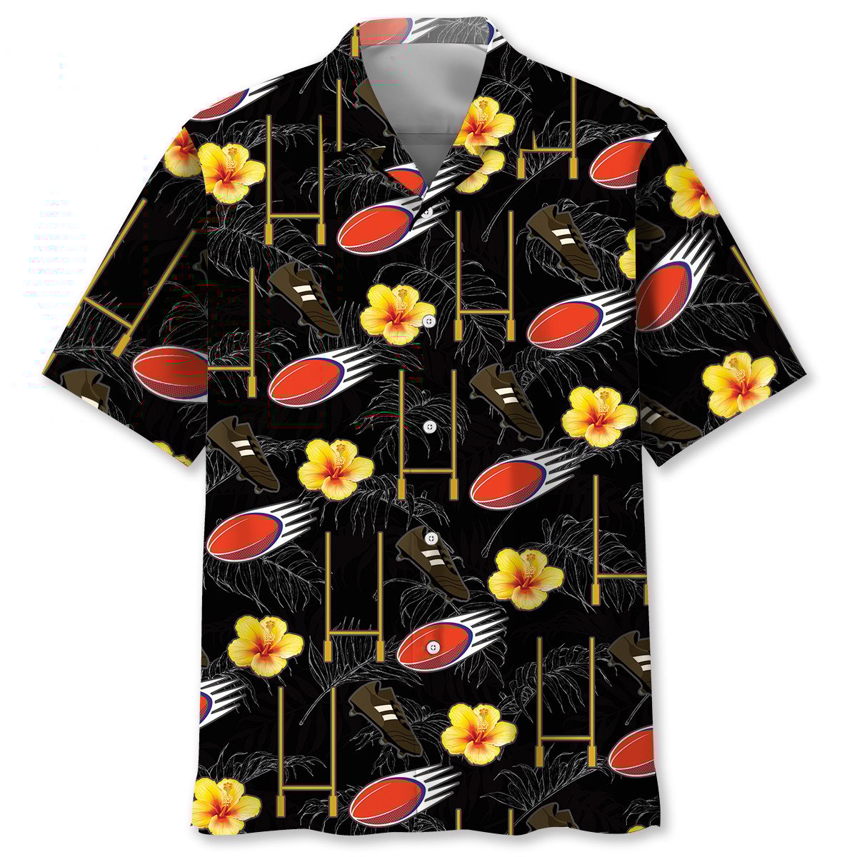 Goalzenith Rugby Goal Hawaiian Shirt For Fan